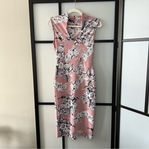 [M] Almost Famous Floral Pink, White & Purple Floral Sleeveless Dress Women’s